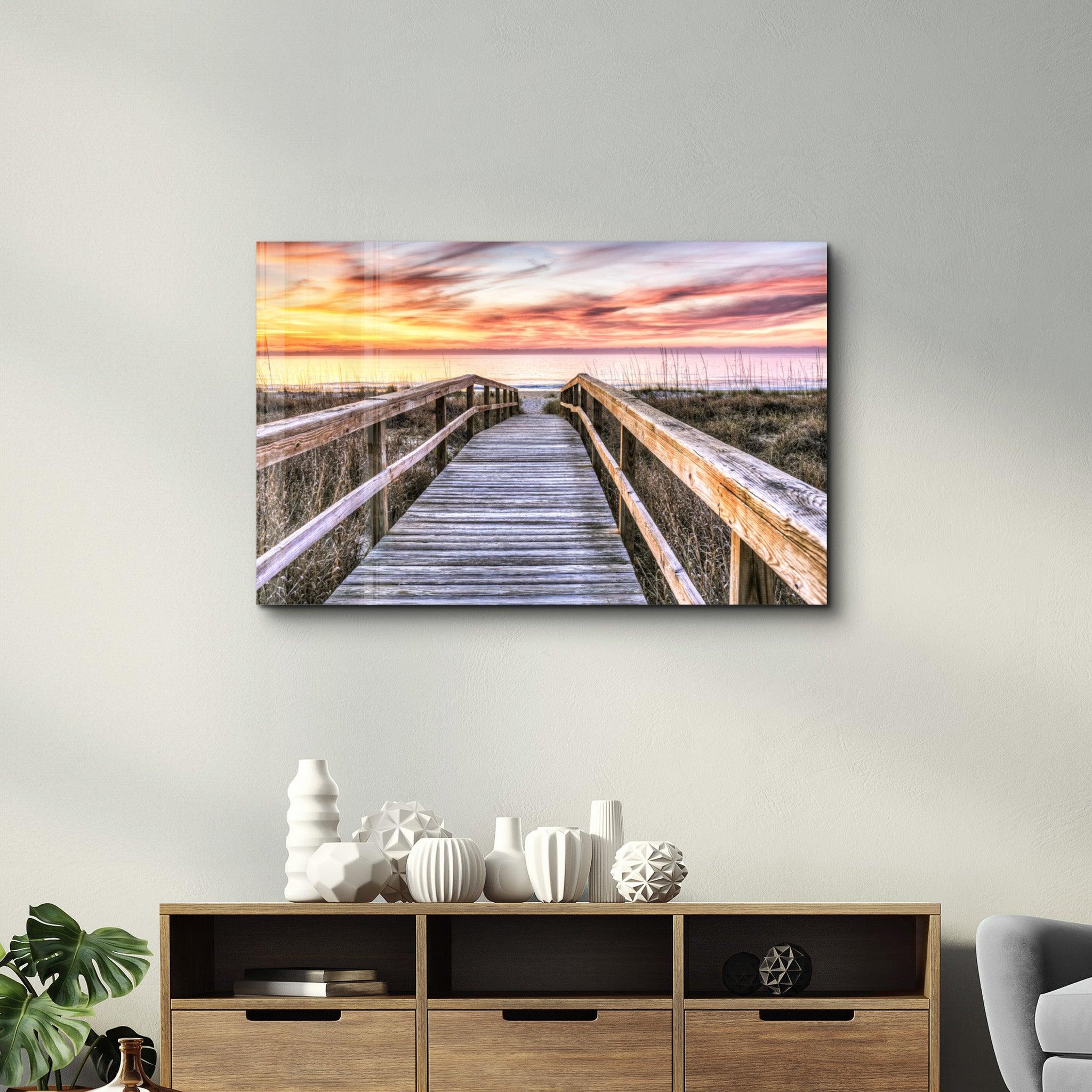 Sunset 3 | Glass Wall Art - ArtDesigna Glass Printing Wall Art