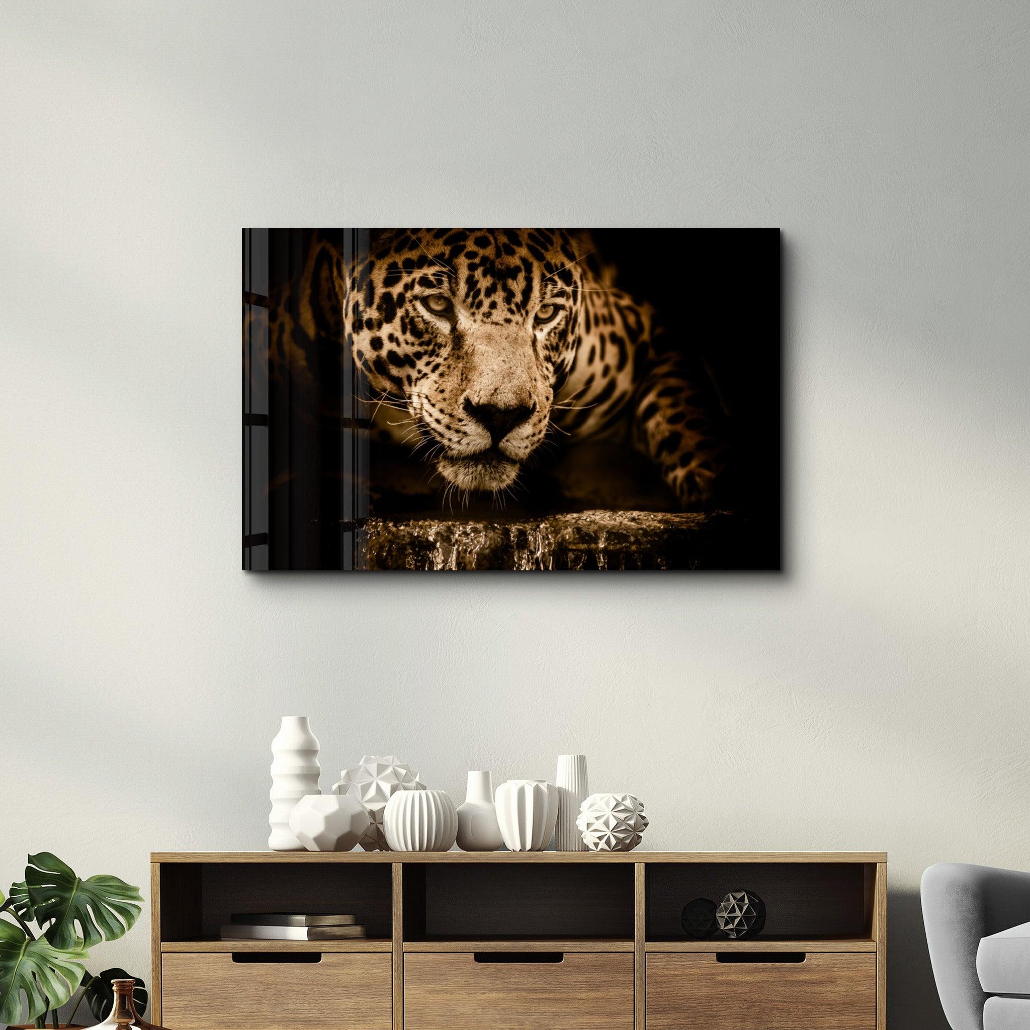 Leopard | Glass Wall Art - ArtDesigna Glass Printing Wall Art