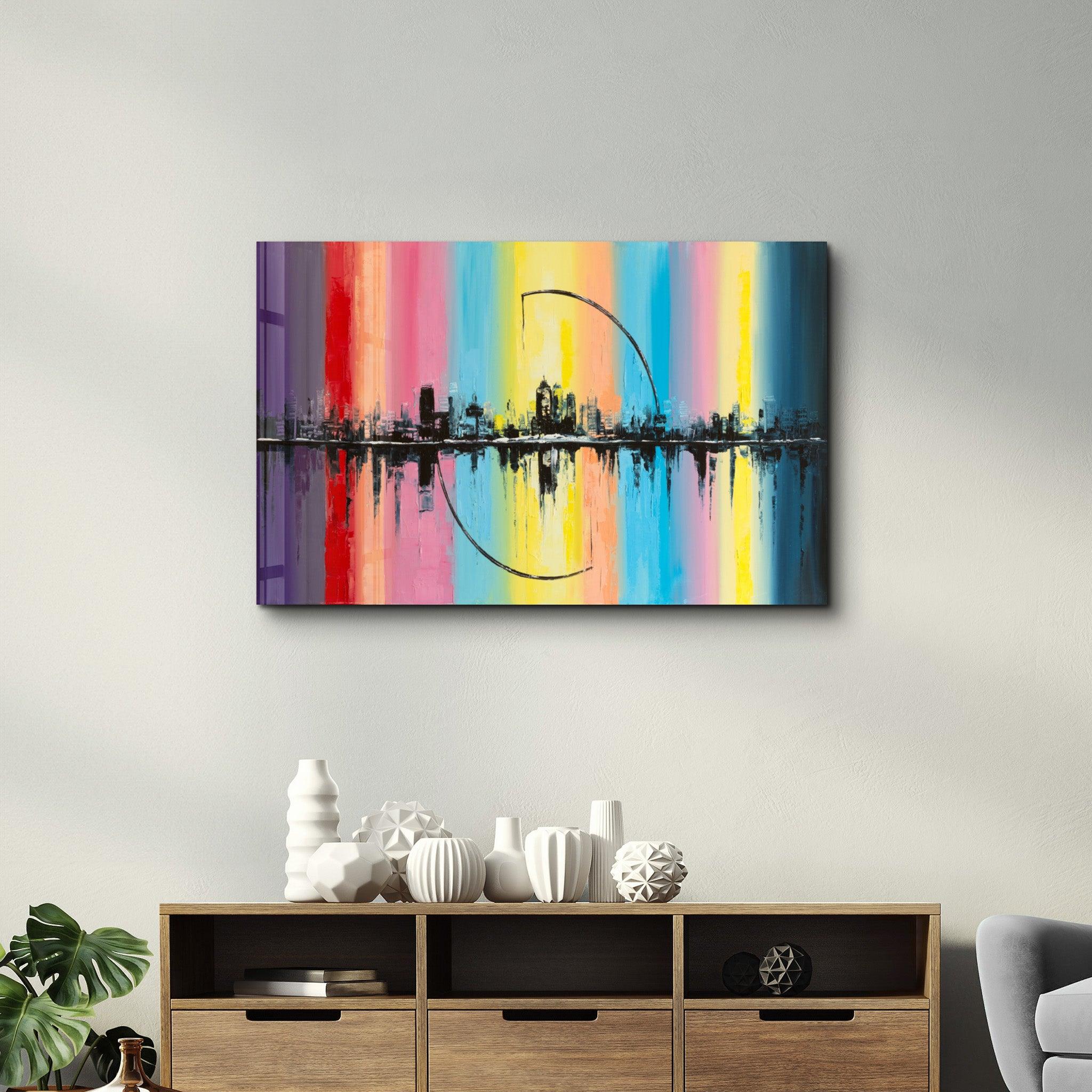 CityLine | Glass Wall Art - ArtDesigna Glass Printing Wall Art