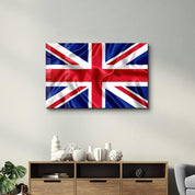 UK Flag | Glass Wall Art - ArtDesigna Glass Printing Wall Art