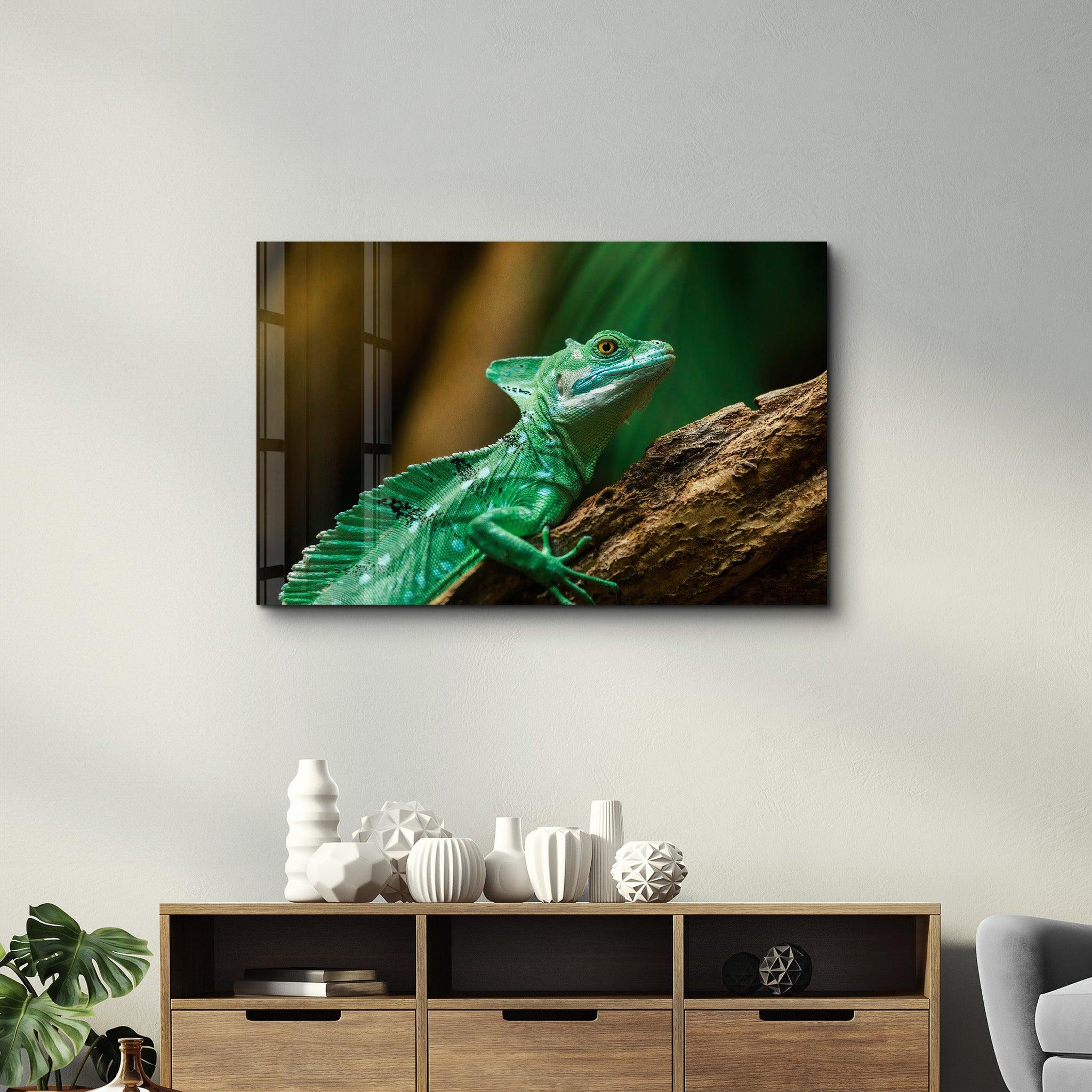 Wild Green | Glass Wall Art - ArtDesigna Glass Printing Wall Art