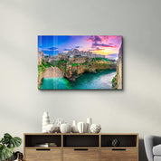 Polignano a Mare, Puglia, Italy | Glass Wall Art - ArtDesigna Glass Printing Wall Art