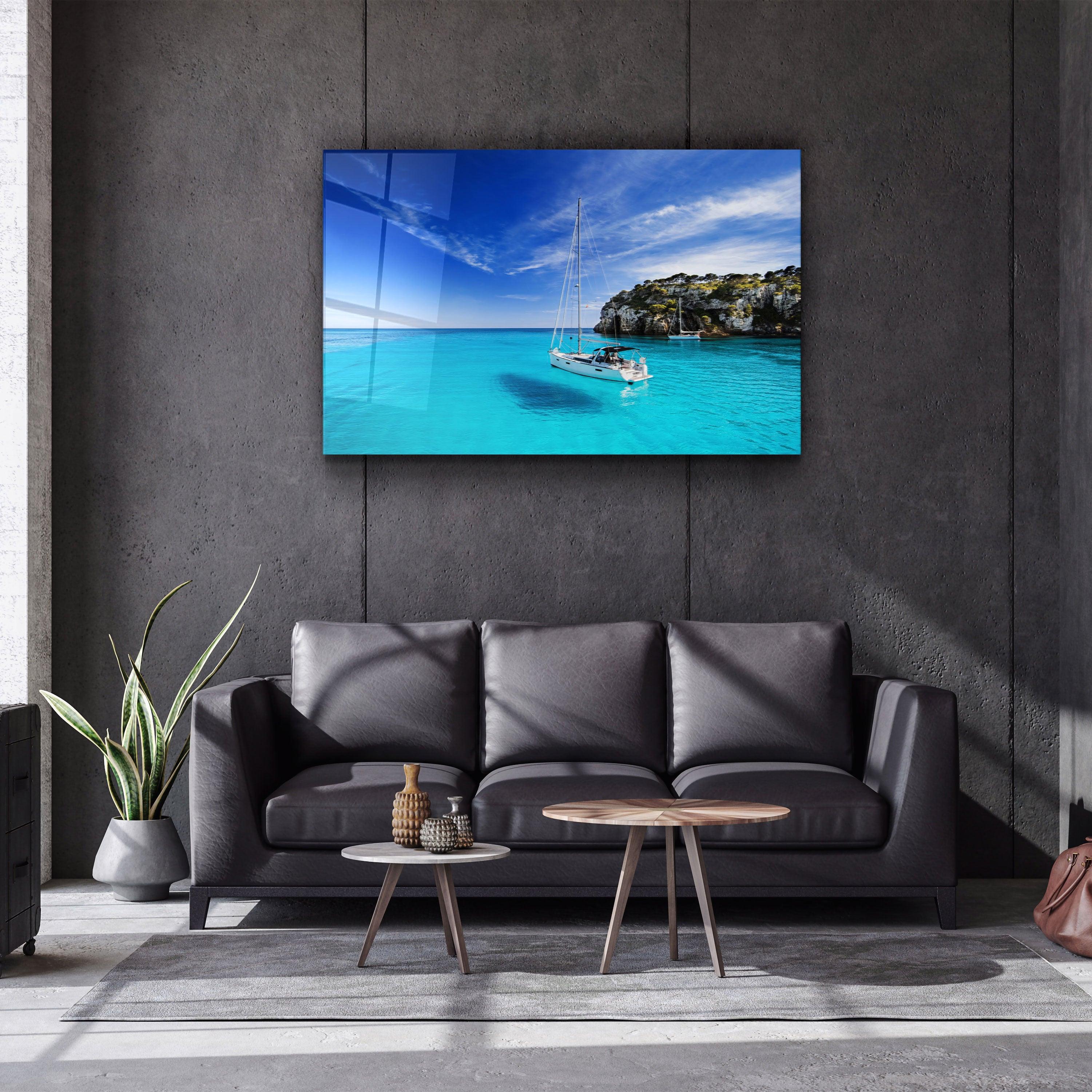 On The Water | Glass Printing Wall Art - ArtDesigna Glass Printing Wall Art