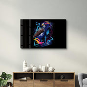 Falcon Neo | Glass Wall Art - ArtDesigna Glass Printing Wall Art