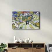 Vincent van Gogh's Stairway at Auvers (1890) | Glass Wall Art - ArtDesigna Glass Printing Wall Art