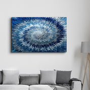 Shades Of Blue | Glass Wall Art - ArtDesigna Glass Printing Wall Art