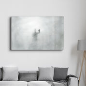 The Ghost Face In The Fog | Glass Wall Art - ArtDesigna Glass Printing Wall Art