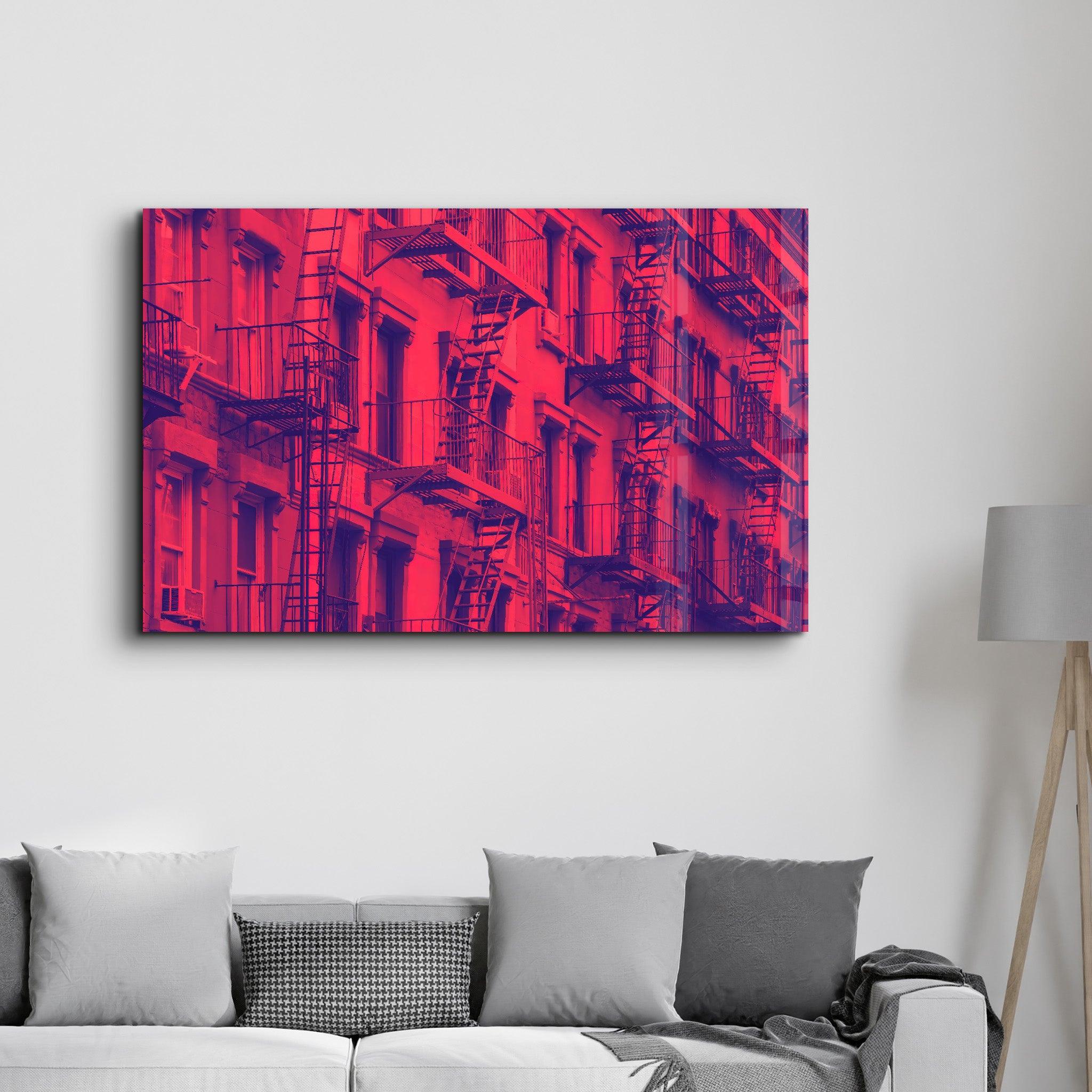 Apartments In Manhattan | Glass Wall Art - ArtDesigna Glass Printing Wall Art