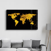 The Network Of The World | Glass Wall Art - ArtDesigna Glass Printing Wall Art