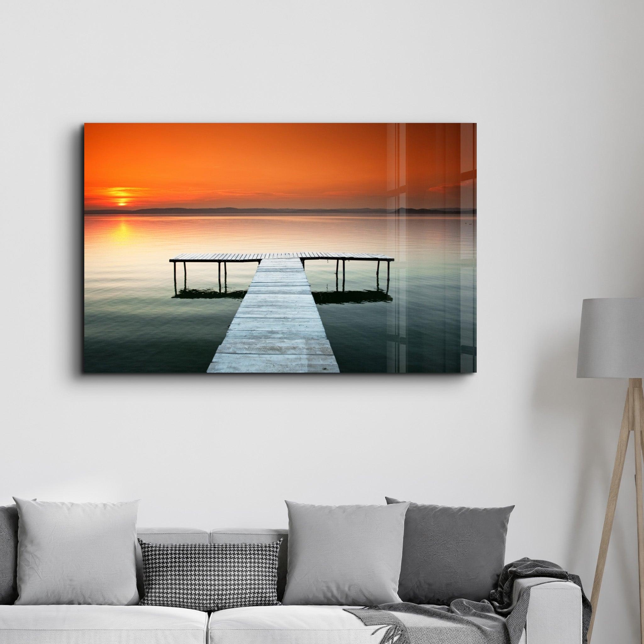 Pier 7 | Glass Wall Art - ArtDesigna Glass Printing Wall Art