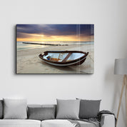 SeaSide | Glass Wall Art - Artdesigna