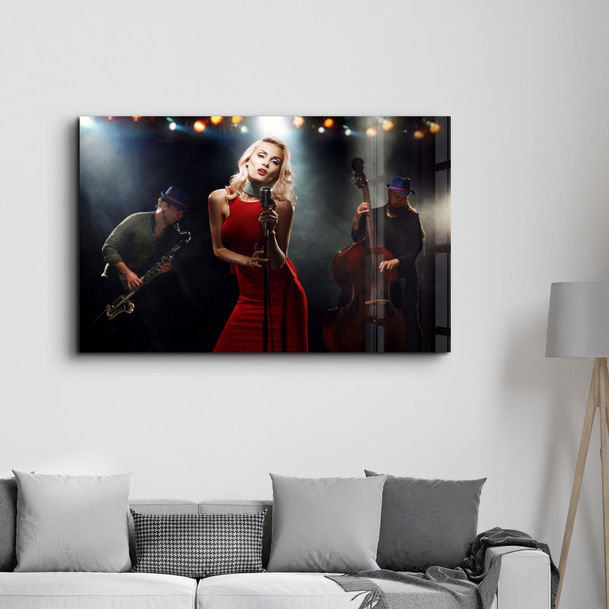 Musician | Glass Wall Art - ArtDesigna Glass Printing Wall Art