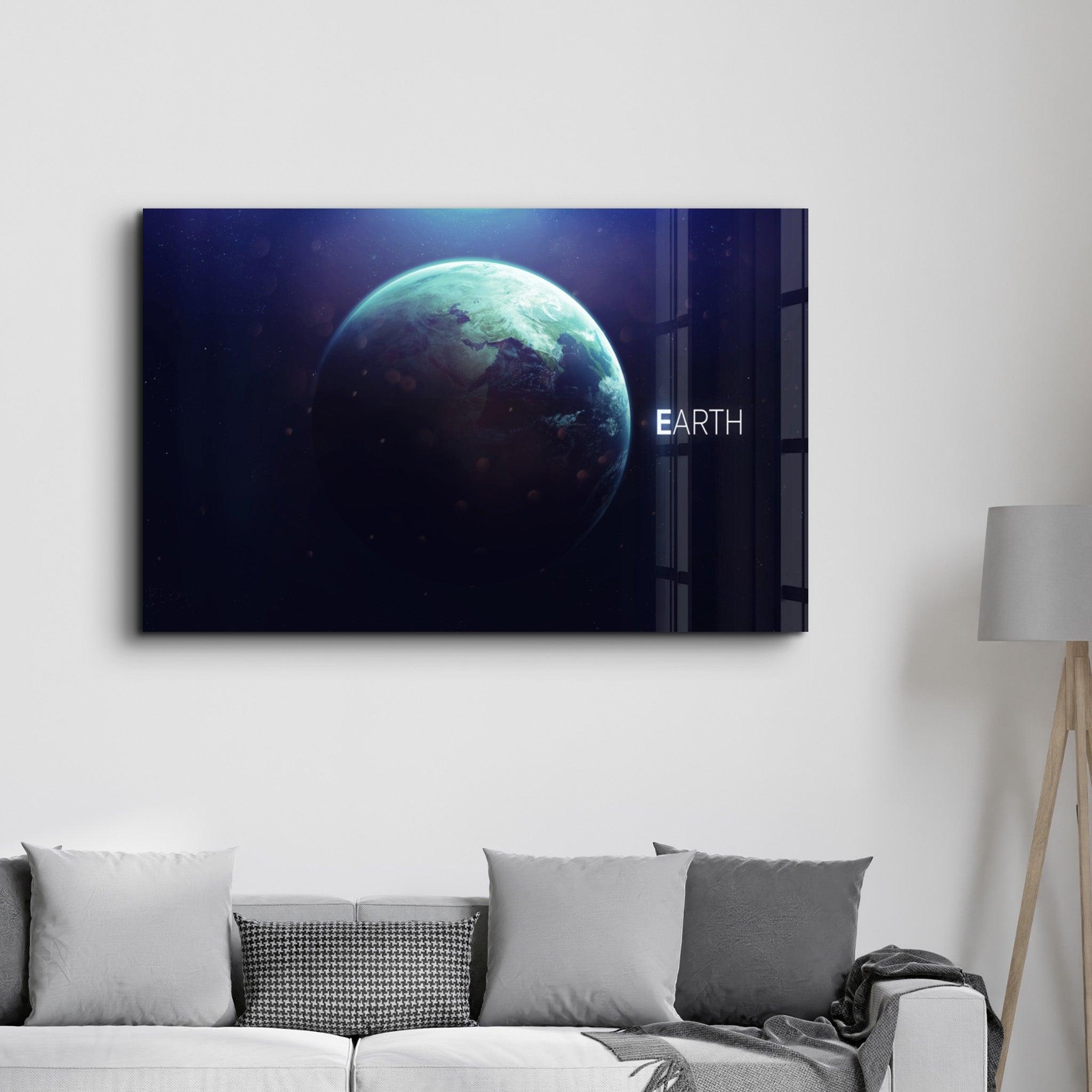 Earth | Glass Wall Art - ArtDesigna Glass Printing Wall Art