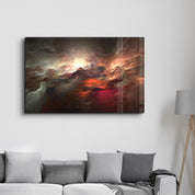 SkyFire | Glass Wall Art - Artdesigna