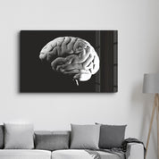 Brain Lines | Glass Wall Art - ArtDesigna Glass Printing Wall Art