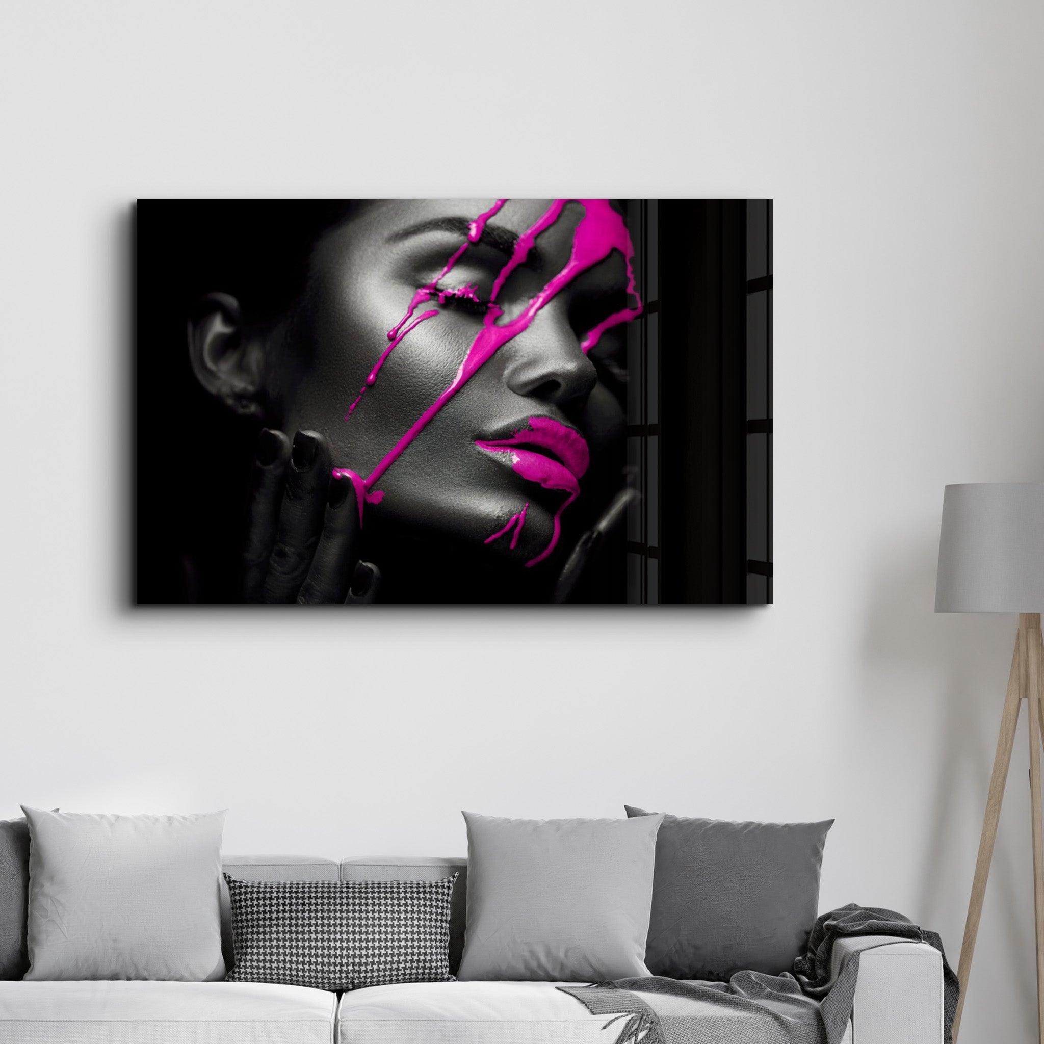 Pink Cream | Glass Wall Art - ArtDesigna Glass Printing Wall Art