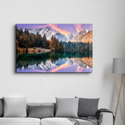 Lake and Mountain Landscape 2 | Glass Wall Art - ArtDesigna Glass Printing Wall Art