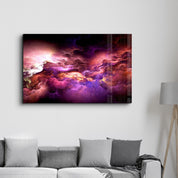 Mystic Sky Purple Tones | Glass Wall Art - ArtDesigna Glass Printing Wall Art