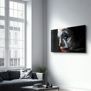 Joker Face | Glass Wall Art - ArtDesigna Glass Printing Wall Art