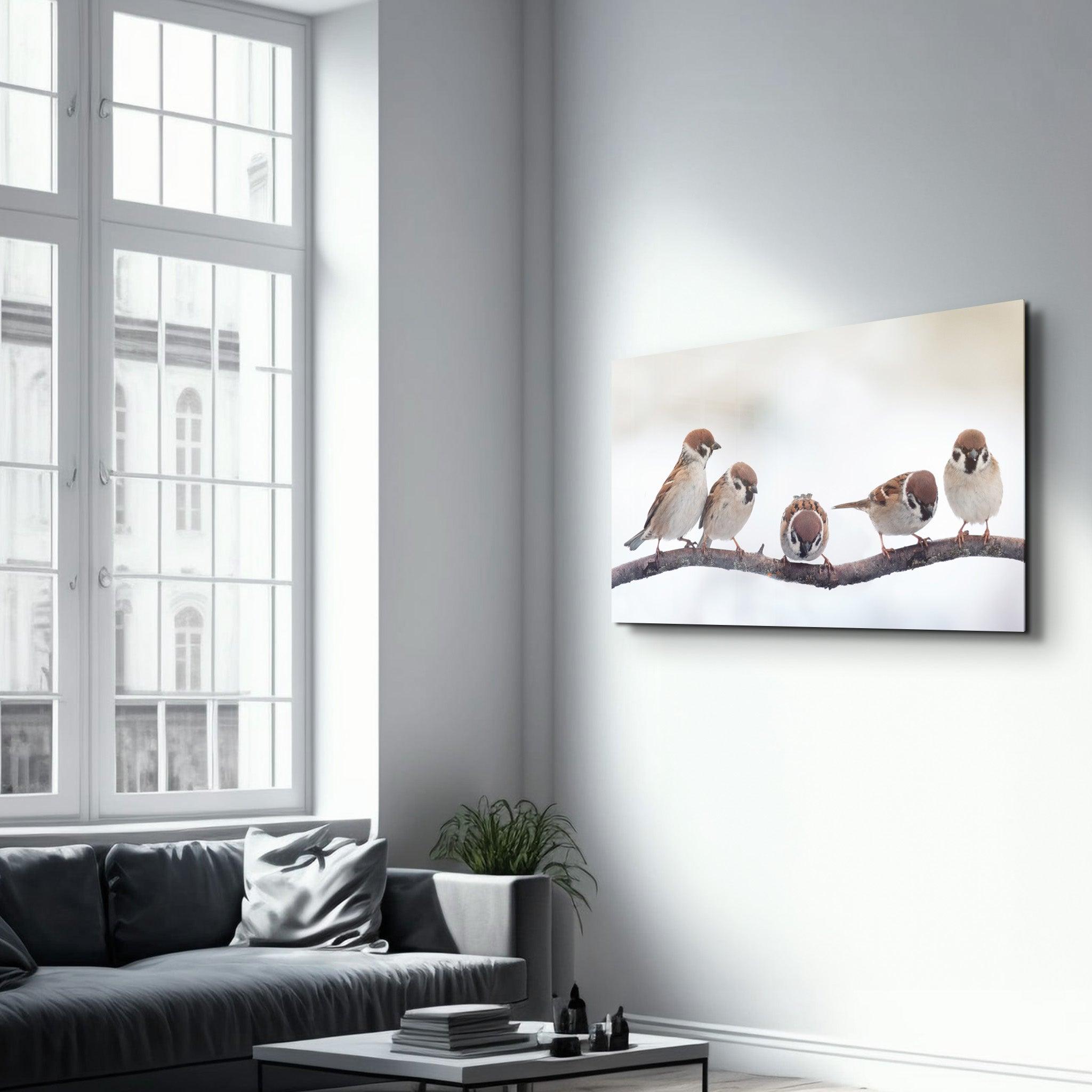 Birds | Glass Wall Art - ArtDesigna Glass Printing Wall Art