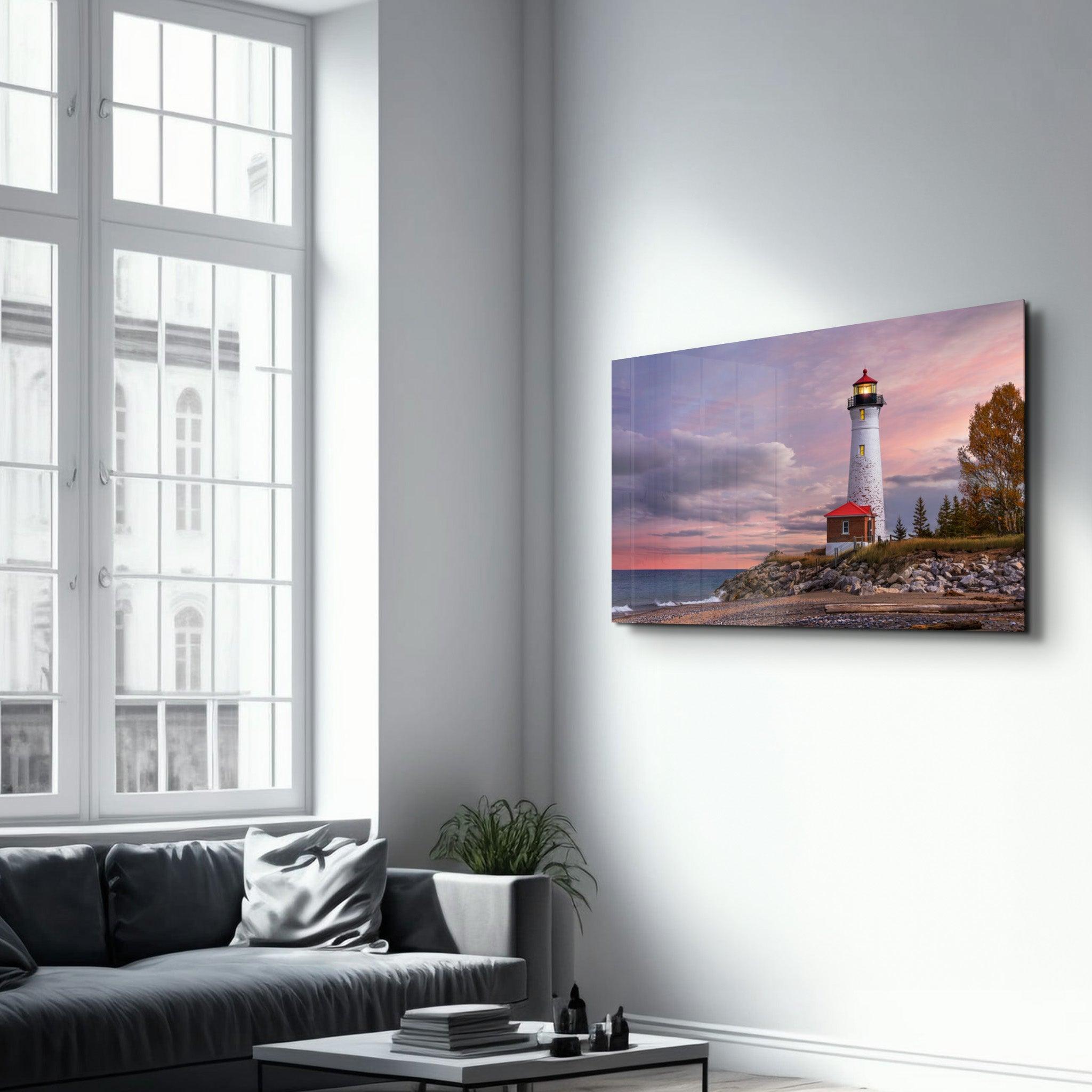 Lighthouse | Glass Wall Art - ArtDesigna Glass Printing Wall Art