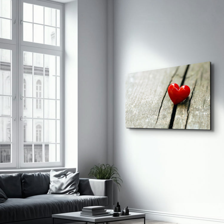 ・"Heart 2"・Glass Wall Art - ArtDesigna Glass Printing Wall Art