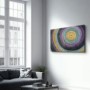Colored Spiral | Glass Wall Art - ArtDesigna Glass Printing Wall Art
