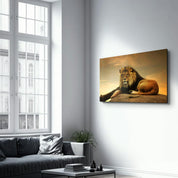 Lion | Glass Wall Art - ArtDesigna Glass Printing Wall Art