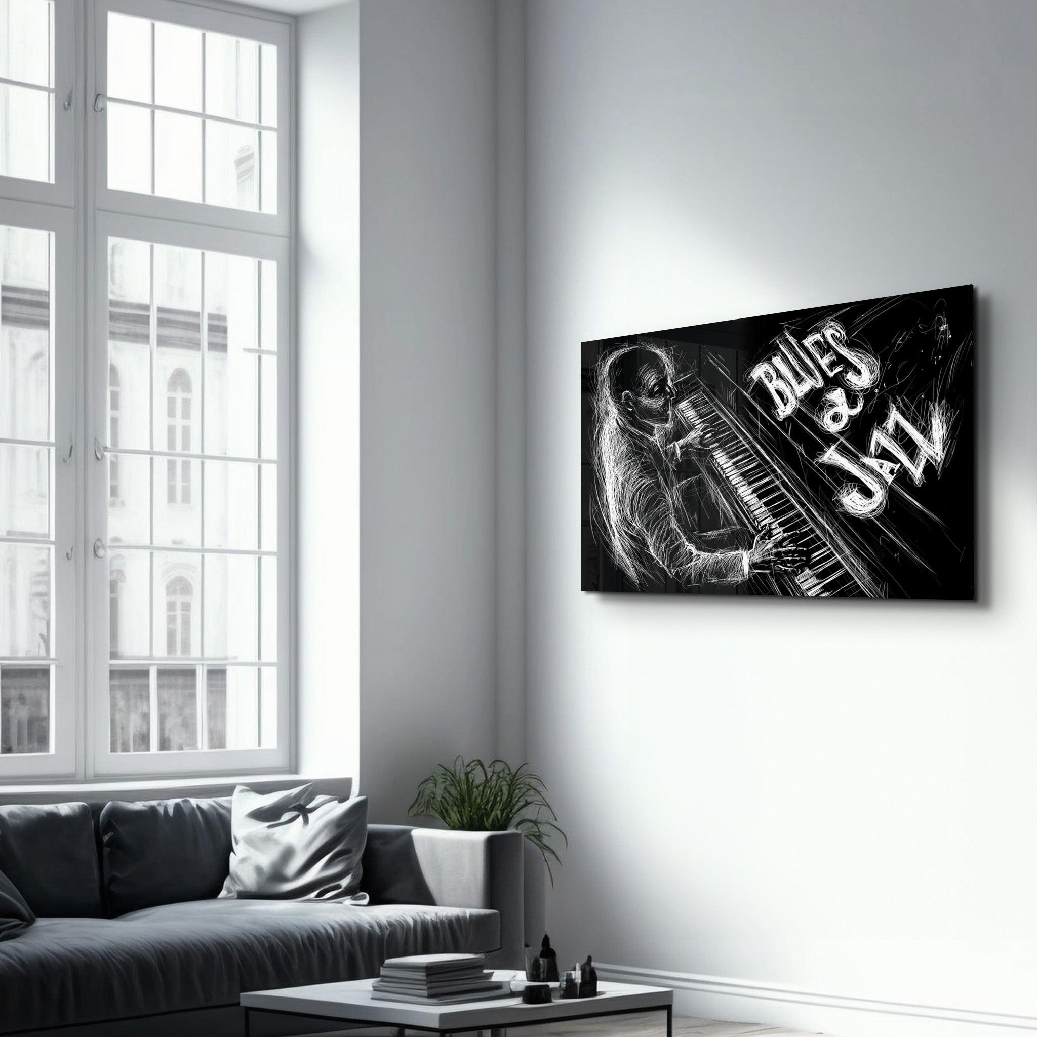 Only Jazz | Glass Wall Art - ArtDesigna Glass Printing Wall Art