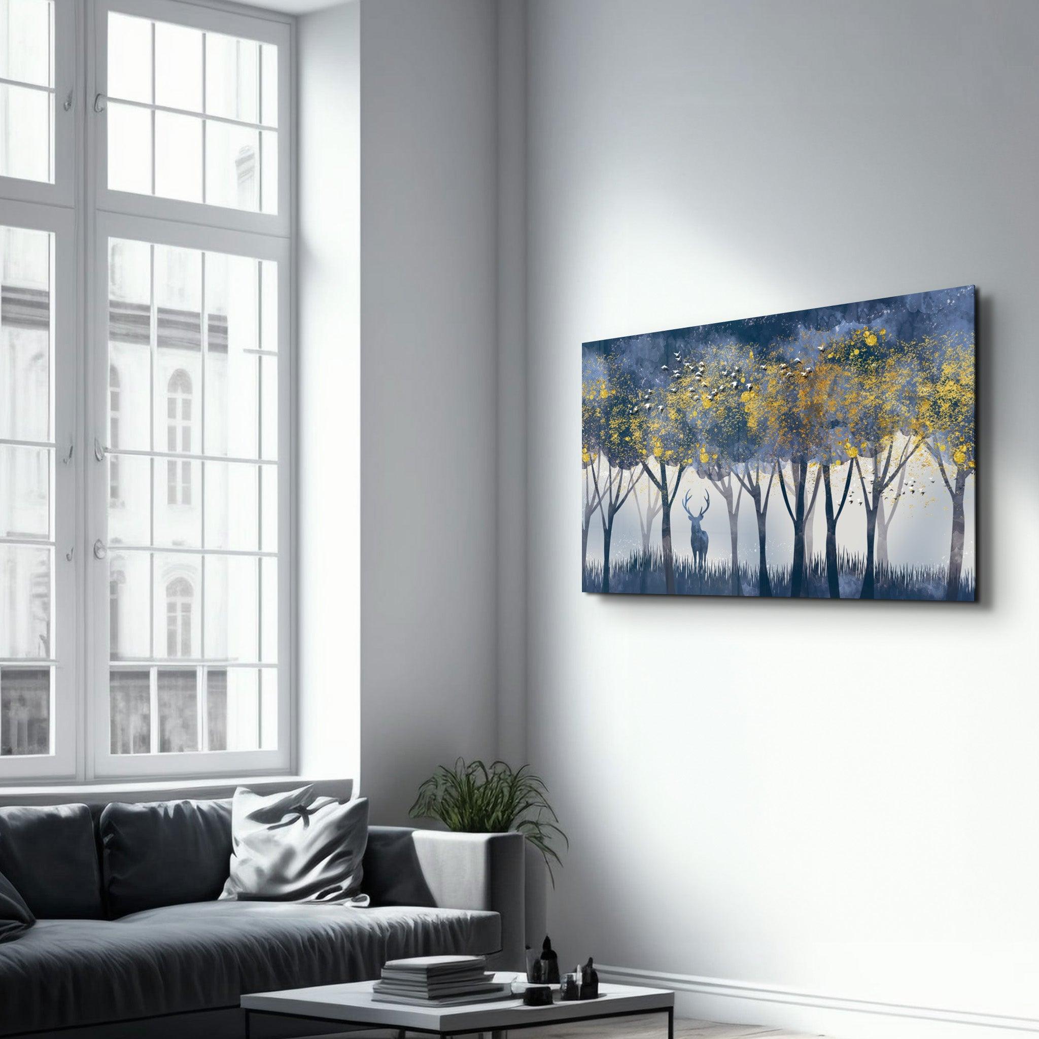 Cute Forest3 | Glass Wall Art - ArtDesigna Glass Printing Wall Art