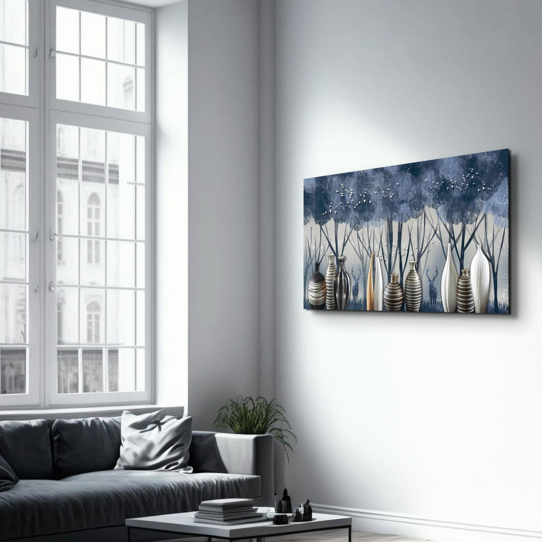 ・"Cute Forest4"・Glass Wall Art - ArtDesigna Glass Printing Wall Art