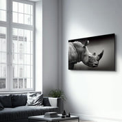 Rhino V2 | Glass Wall Art - ArtDesigna Glass Printing Wall Art