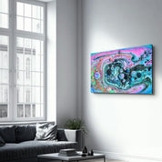 Marble Galaxy | Glass Wall Art - ArtDesigna Glass Printing Wall Art