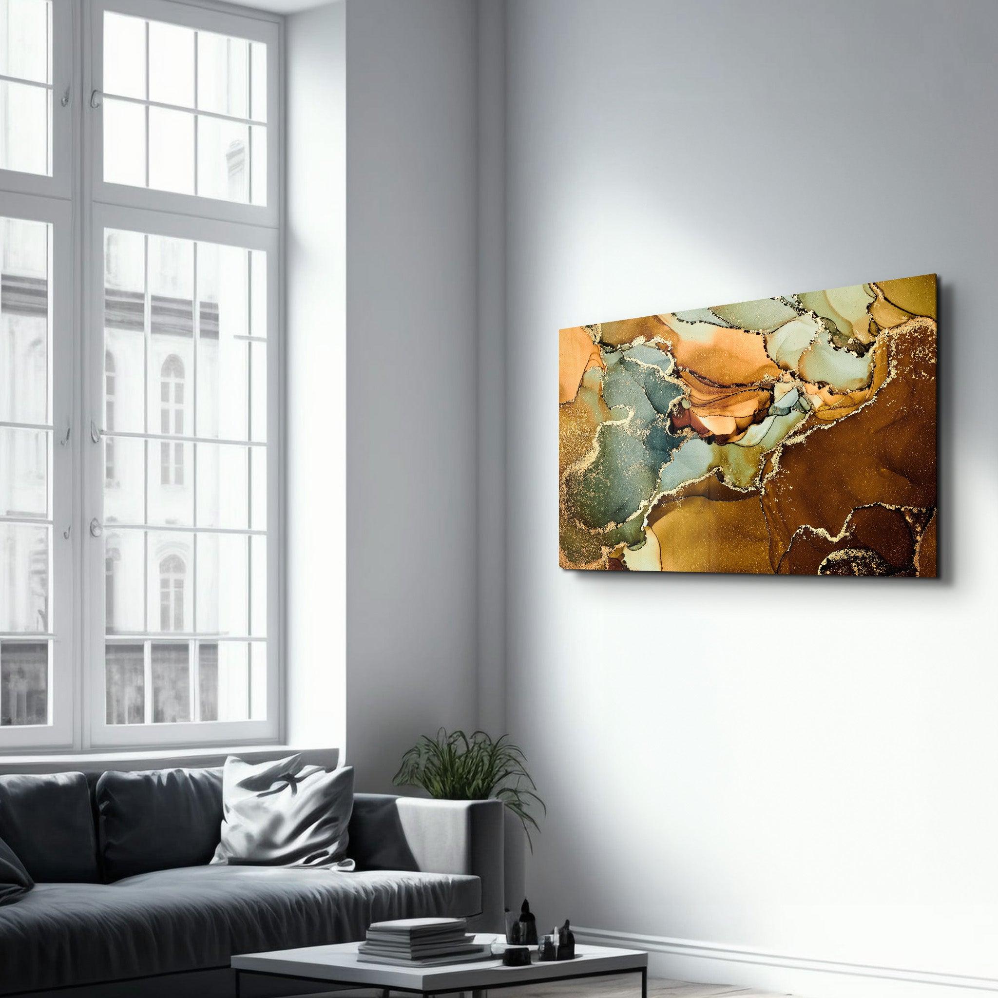 Marble Collection H13 | Glass Wall Art - ArtDesigna Glass Printing Wall Art