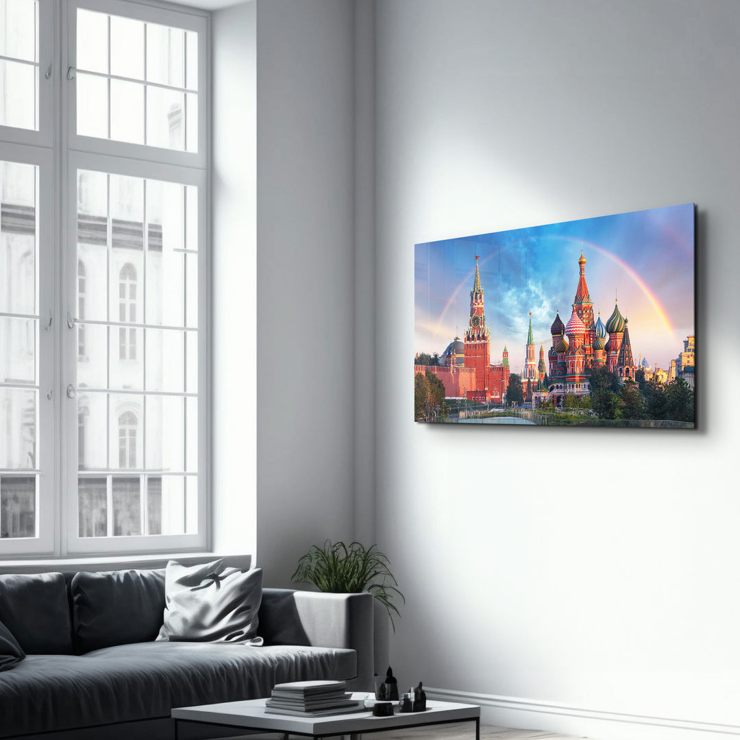 ・"Moscow - Russia"・Glass Wall Art - ArtDesigna Glass Printing Wall Art