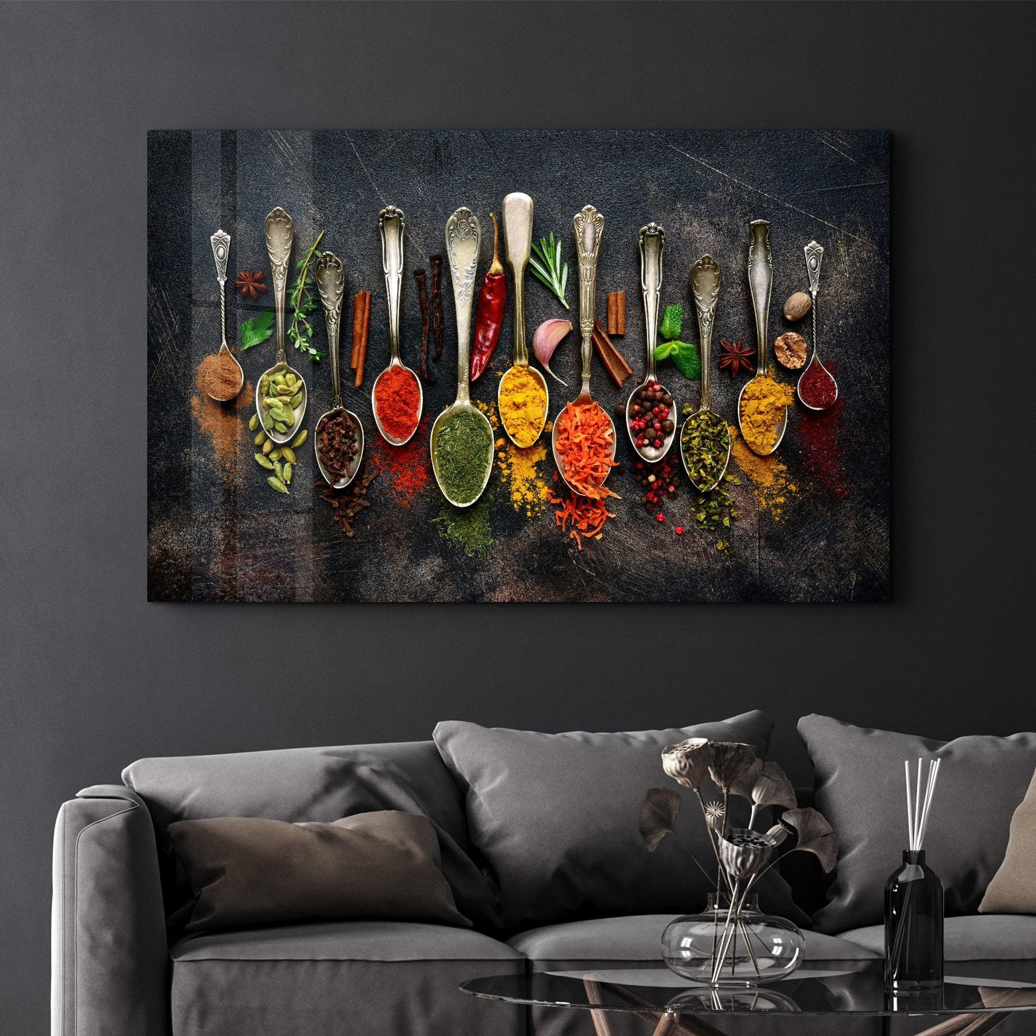 Aromatic Spices Wall Art　ビンテージ　アート Aromatic Spices Wall Art ビンテージ アート Spices Wall Art