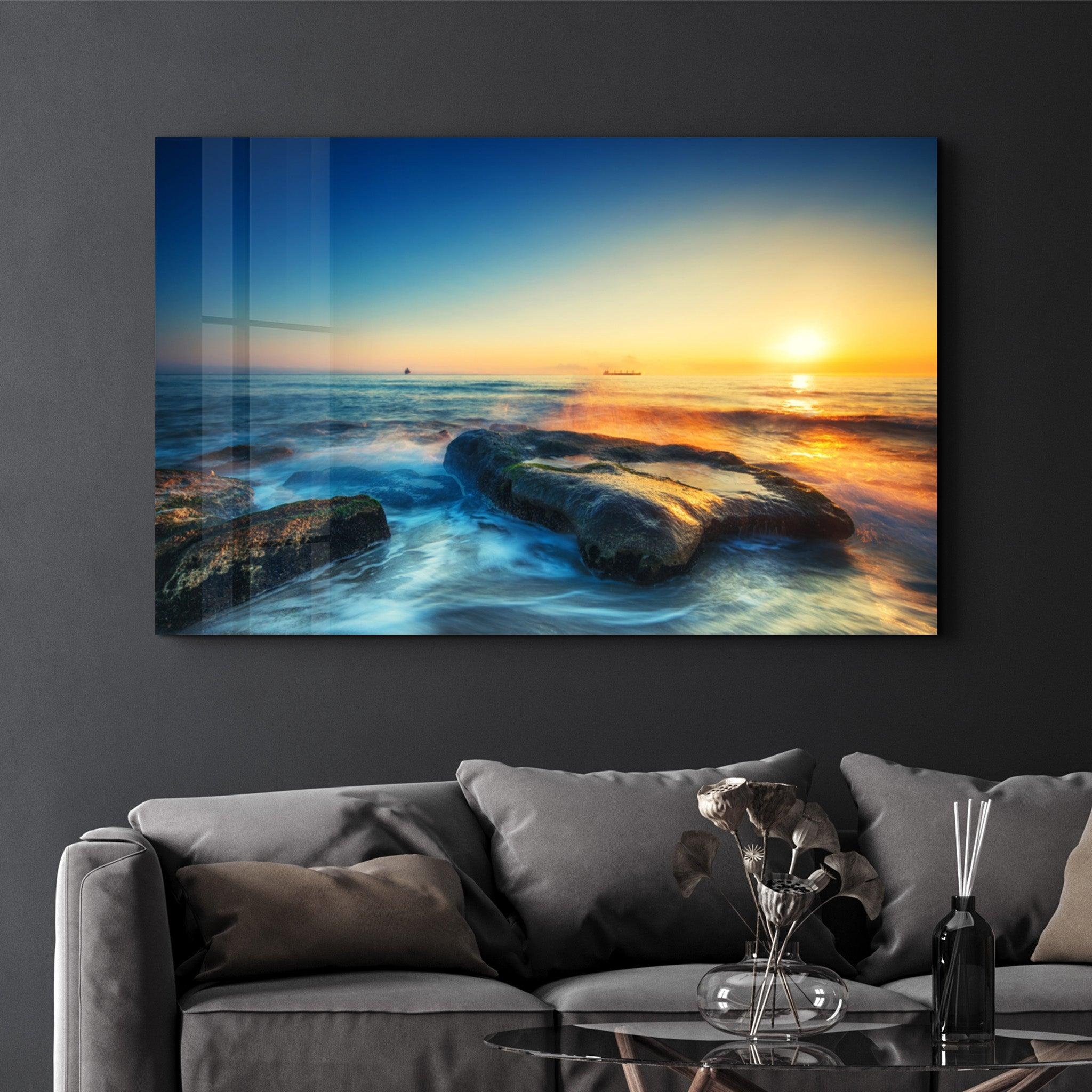 Sea View | Glass Wall Art - ArtDesigna Glass Printing Wall Art