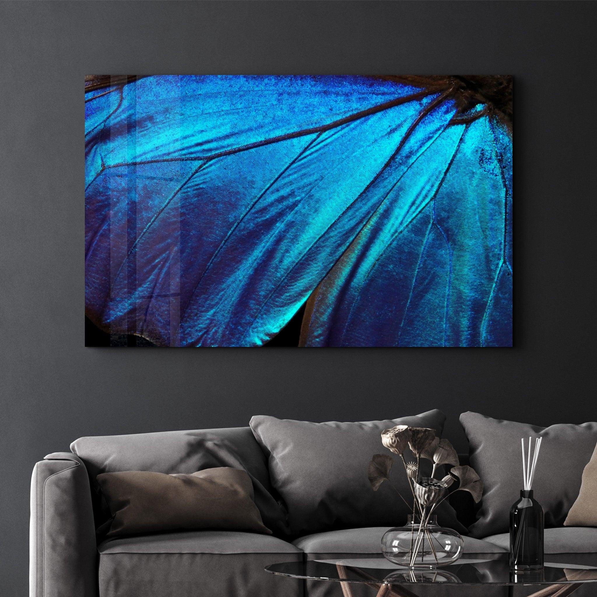 Butterfly Wing | Glass Wall Art - ArtDesigna Glass Printing Wall Art