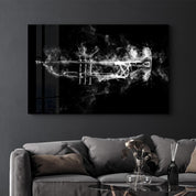 Trumpet | Glass Wall Art - ArtDesigna Glass Printing Wall Art