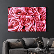 Pink Rose | Glass Wall Art - ArtDesigna Glass Printing Wall Art
