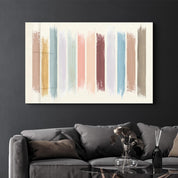 Color Lines | Glass Wall Art - Artdesigna