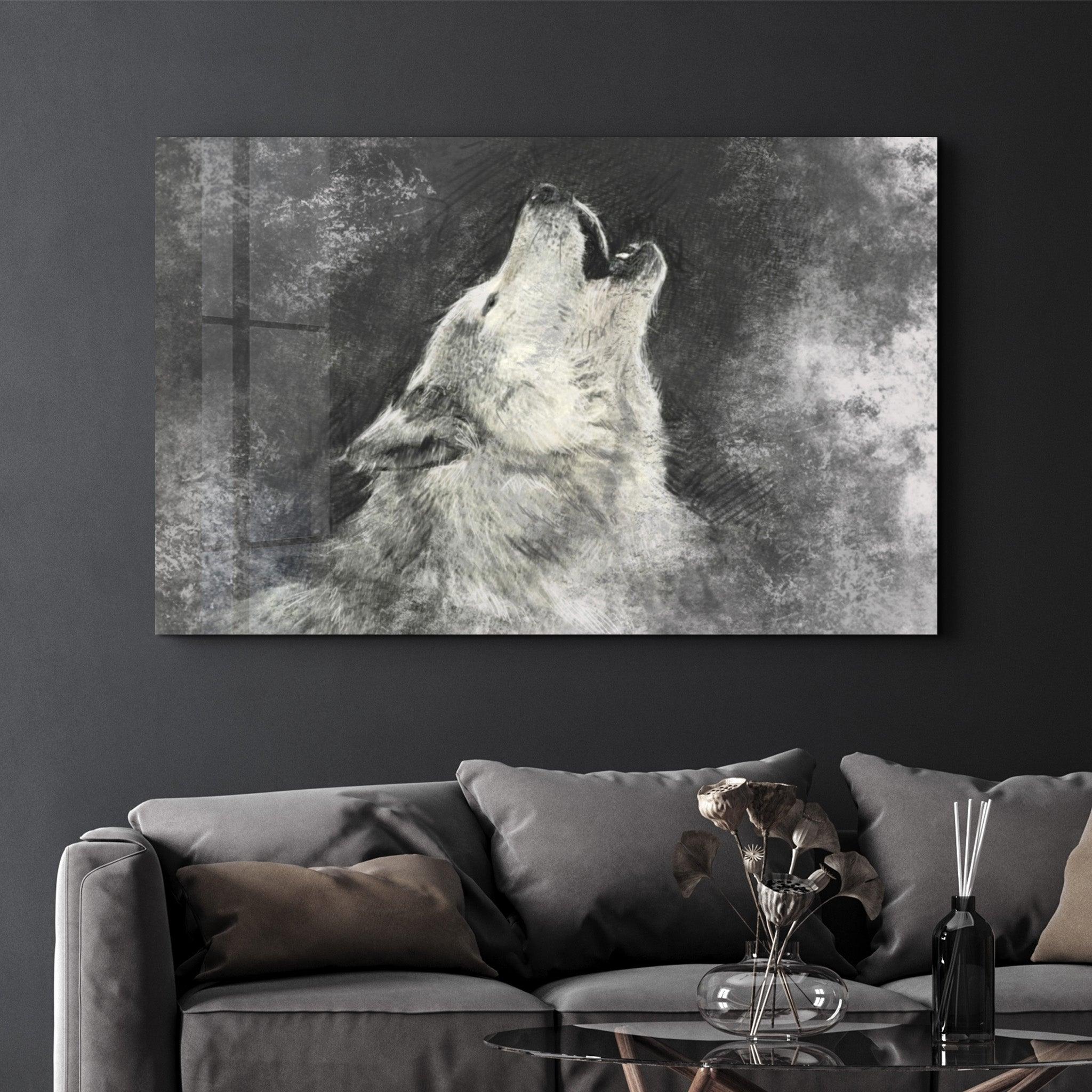 Wolf 5 | Glass Wall Art - ArtDesigna Glass Printing Wall Art