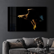 Eagle in Dark | Glass Wall Art - ArtDesigna Glass Printing Wall Art