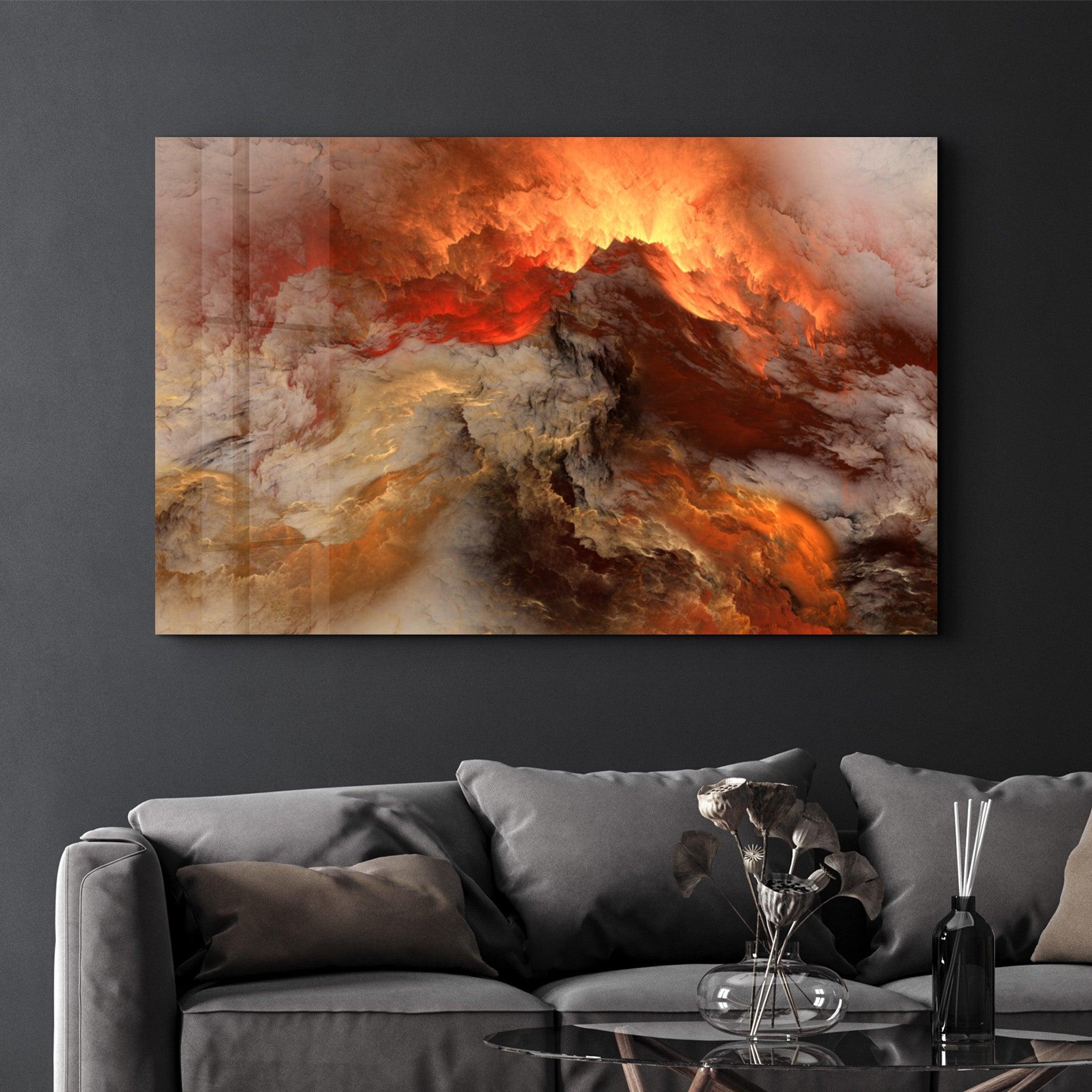 Lava | Glass Wall Art - ArtDesigna Glass Printing Wall Art