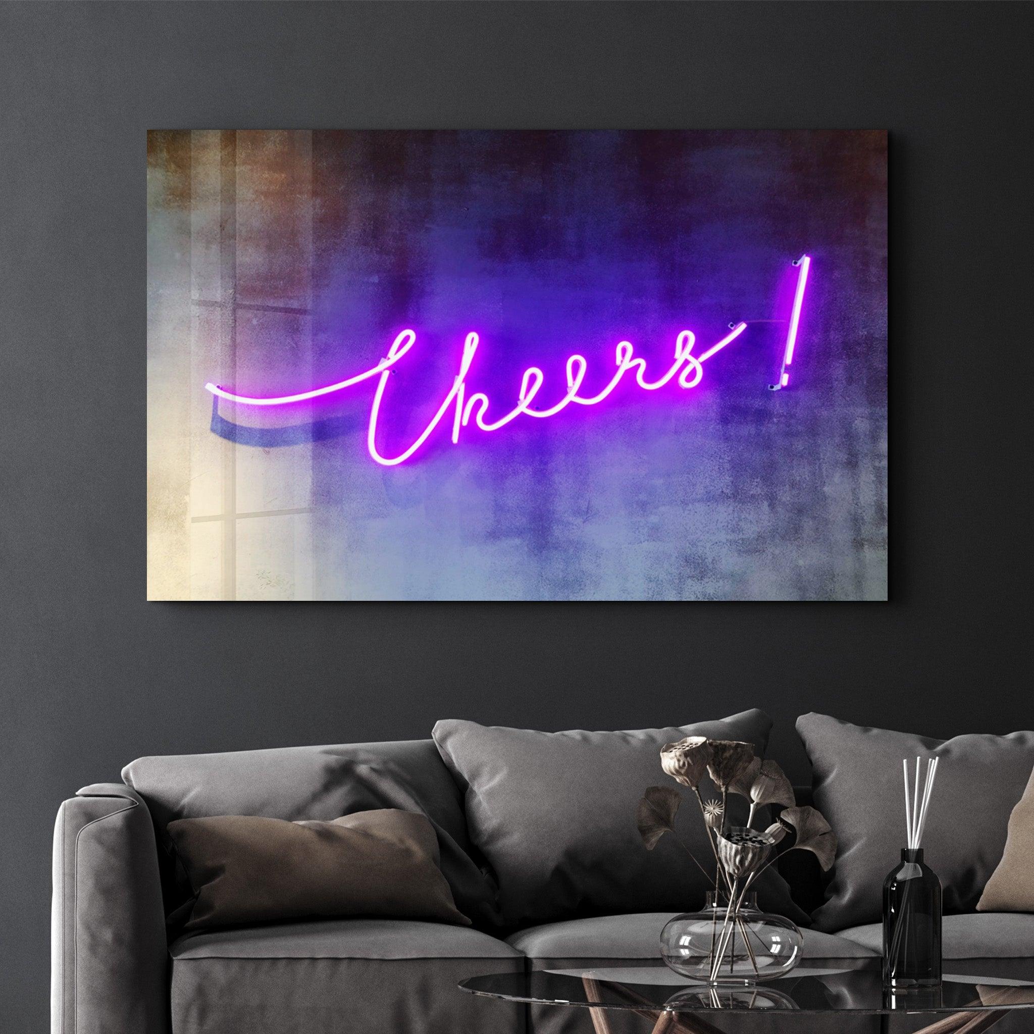 Cheers! | Glass Wall Art - ArtDesigna Glass Printing Wall Art