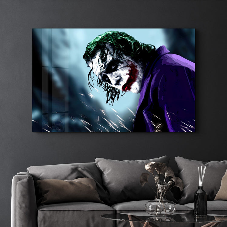 ・"Joker V2"・Glass Wall Art - ArtDesigna Glass Printing Wall Art
