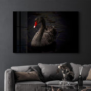 Black Goose | Glass Wall Art - ArtDesigna Glass Printing Wall Art