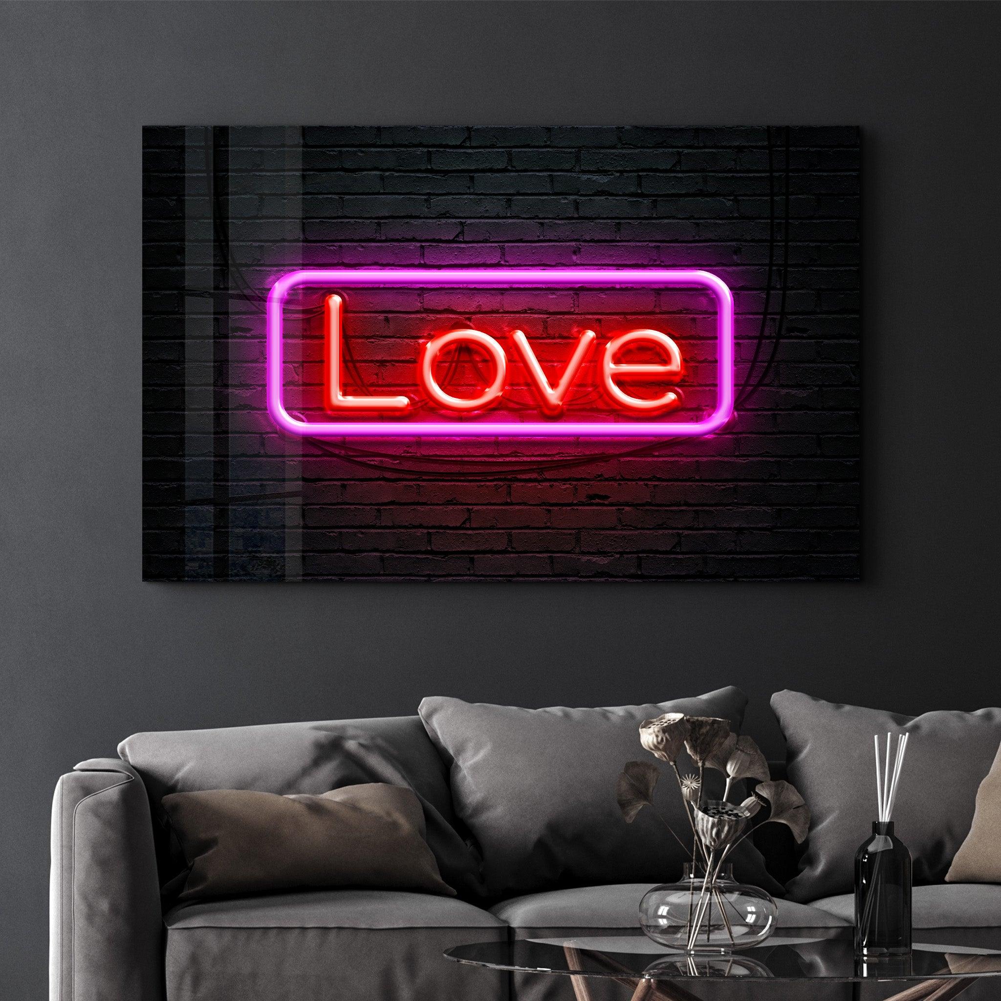 Love Glass | Wall Art - ArtDesigna Glass Printing Wall Art