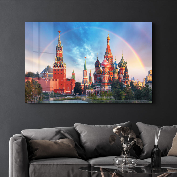 ・"Moscow - Russia"・Glass Wall Art - ArtDesigna Glass Printing Wall Art
