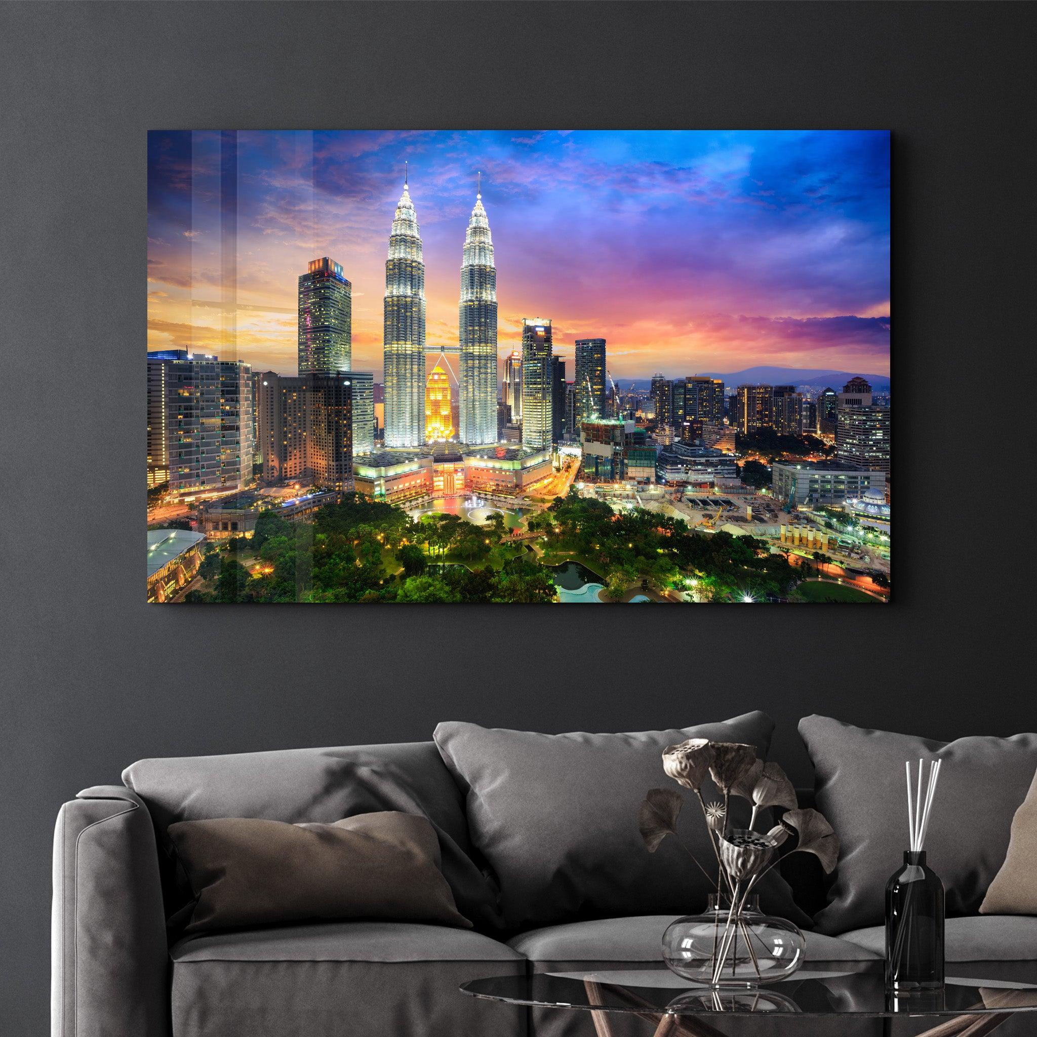Kuala Lumpur - Malaysia | Glass Wall Art - ArtDesigna Glass Printing Wall Art